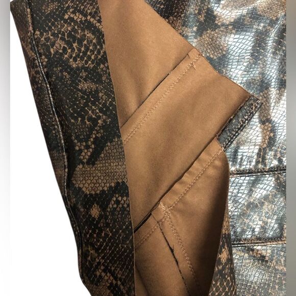 Zara Woman’s Snake Print Skirt NWT Size M 8372/285 - Picture 11 of 14